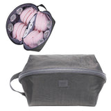 Travel Underwear Storage Bag Toiletry Organizer Bag Gray