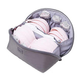 Travel Underwear Storage Bag Toiletry Organizer Bag Gray