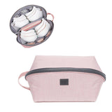 Travel Underwear Storage Bag Toiletry Organizer Bag Pink