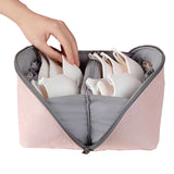 Travel Underwear Storage Bag Toiletry Organizer Bag Pink