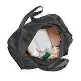 Foldable Sports Gym Bag Yoga Training Bag for Men Women Black