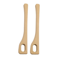 2Pcs Car Seat Gap Filler Spacer Universal Blocker Pad Beige