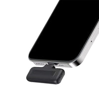 Wireless Lavalier Lapel Microphone for Phone Tablet iPhone iPad Vlog Live Stream Type-C Interface