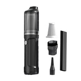 Portable Car Cordless Handheld Vacuum Rechargeable Mini Vacuum  for Car Home Use Black