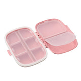 Pill Box Medicine Organizer Travel Tablet Dispenser Container Pink