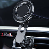 Magnetic Car Phone Holder Vent with Magnetic Ring Black
