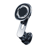 Magnetic Car Phone Holder Vent with Magnetic Ring Silver