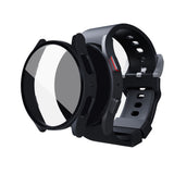 2Pcs Full Screen Protector Case Cover For Samsung Galaxy Watch 5 40mm Black and Pink