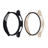 2Pcs Full Screen Protector Case Cover For Samsung Galaxy Watch 5 40mm Black and Pink