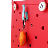 4Pcs  Hooks Accessories for Bogg Bags Insert Charm Cutie Cup Holder Connector Key Holder Mask Holder Blue