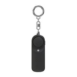 Portable Personal Alarm with LED Light Safe Personal Alarm Device for Girls Women Children Elderly Black