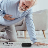 Portable Personal Alarm with LED Light Safe Personal Alarm Device for Girls Women Children Elderly Black