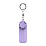 Portable Personal Alarm with LED Light Safe Personal Alarm Device for Girls Women Children Elderly Purple