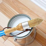 Chalk and Wax Painting Brush Stencil Brushes for Furniture Home Decor Blue