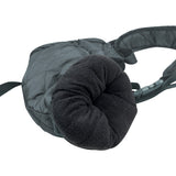 Winter Heated Hand Muff Hand Warmer with Pockets USB Hand Warming Muff Grey