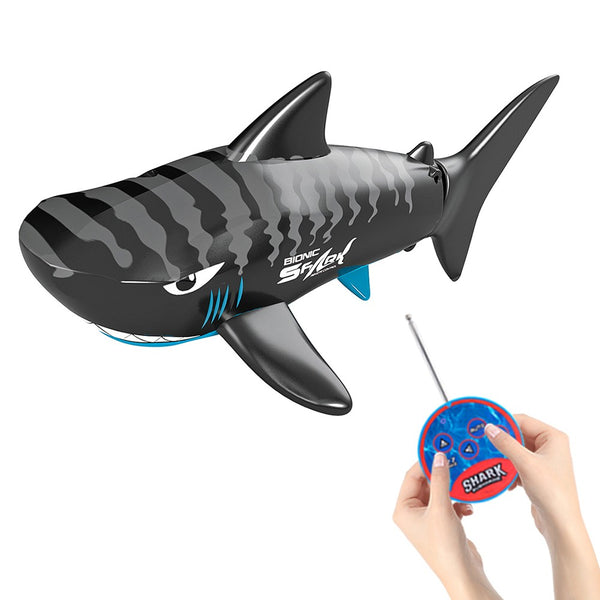 RC Shark Toy Simulation Shark Toys Kid Gift Toy Black