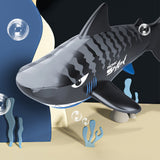 RC Shark Toy Simulation Shark Toys Kid Gift Toy Black