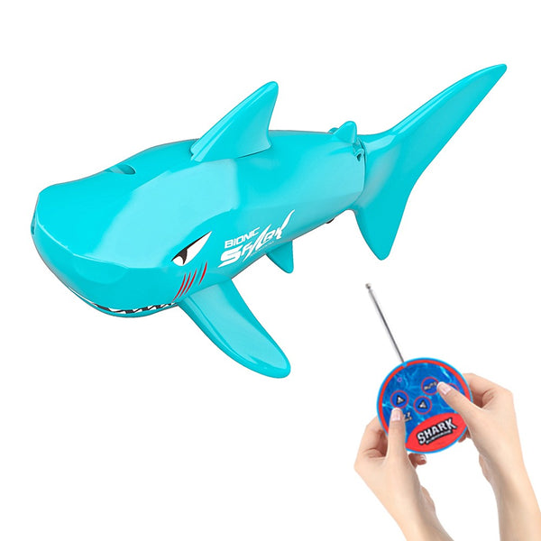 RC Shark Toy Simulation Shark Toys Kid Gift Toy Blue