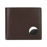 Mens RFID Blocking Wallet Genuine Leather Card Holder Coffee