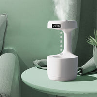 800ml Mist Humidifier Anti-Gravity Humidifier Air Cool Mist Humidifier for Home Office White