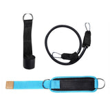 3Pcs Ankle Resistance Band Set Leg Training Resistance Band Fitness Training Equipment Blue