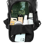 Women PU Leather Anti-theft Backpack School Bags Travel Backpack Black