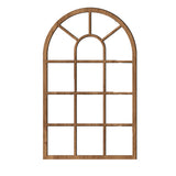 Self-adhesive Arched Acrylic Wall Mirror Window Sticker Decals Removable Window Mirror Wall Decor Style 1