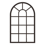 Self-adhesive Arched Acrylic Wall Mirror Window Sticker Decals Removable Window Mirror Wall Decor Style 2