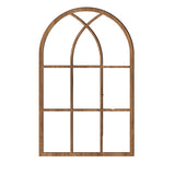 Self-adhesive Arched Acrylic Wall Mirror Window Sticker Decals Removable Window Mirror Wall Decor Style 3