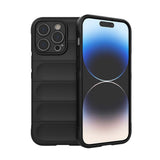 For iPhone 14 Series Case Anti-Scratch Shockproof Protective Phone Cover Black