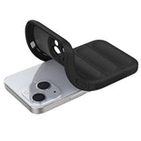 For iPhone 14 Series Case Anti-Scratch Shockproof Protective Phone Cover Black