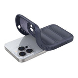 For iPhone 14 Series Case Anti-Scratch Shockproof Protective Phone Cover Dark Blue