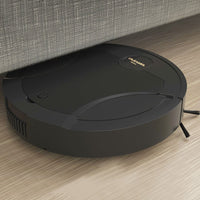 USB Rechargeable Robotic Vacuums Electric Robot Vacuum Cleaner with Automatic Spray Black