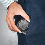 Portable Mini Shaver Electric Shaver Pocket Razor Rechargeable Black and Silver
