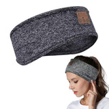 Bluetooth 5.2 Sports Sleep Headband Headphones Wireless Stereo Earphone Gray