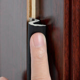 12M Door Sealing Strip V Shaped Door Windows Slot Weather Stripping Black