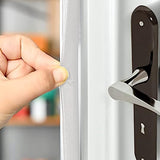 12M Door Sealing Strip V Shaped Door Windows Slot Weather Stripping White
