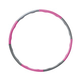 Detachable Hoola Hoops Exercise Waist Fitness Hoola Rose Red