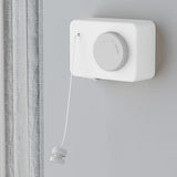 Retractable Clothes Line Wall Mounted Laundry Line for Indoor Balcony White
