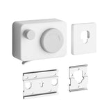 Retractable Clothes Line Wall Mounted Laundry Line for Indoor Balcony White