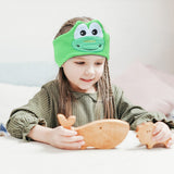 Bluetooth Headband Sleep Eye Mask Earphone Cute Wireless Sleeping Music Headband Dinosaur Style