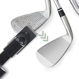 Golf Club Cleaning Brush Groove Cleaner with Squeeze Bottles Black