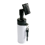 Golf Club Cleaning Brush Groove Cleaner with Squeeze Bottles White