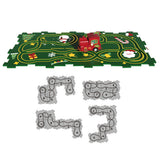 9-Piece Christmas DIY Assembling RailCar Building Toys Set Puzzle Track Car Play Set Gift
