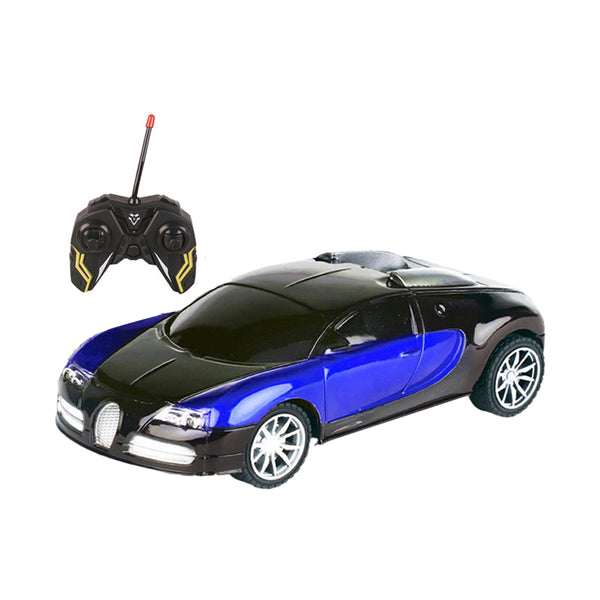 1:24 Scale Remote Control Car Toys 4-channel Rechargeable RC Drift Car Blue