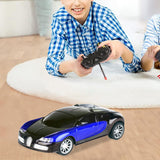 1:24 Scale Remote Control Car Toys 4-channel Rechargeable RC Drift Car Blue