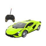1:24 Scale Remote Control Car Toys 4-channel Rechargeable RC Drift Car Green