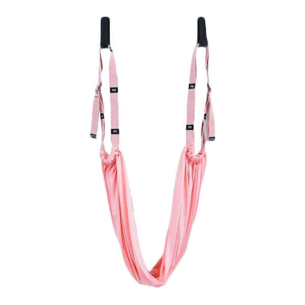 Stretching Exercise Strap Leg Stretcher Belt Flexibility Trainer for Dance Yoga Ballet Exercise Pink