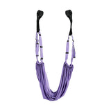 Stretching Exercise Strap Leg Stretcher Belt Flexibility Trainer for Dance Yoga Ballet Exercise Purple
