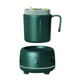 Electric Cooler Warmer Cup Fast Cooling Heating Coffee Milk Tea Green